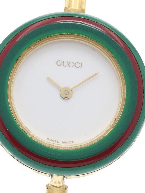 GUCCI Change bezel 11/12.2 white Dial Quartz Ladies Watch_948810 main image 6